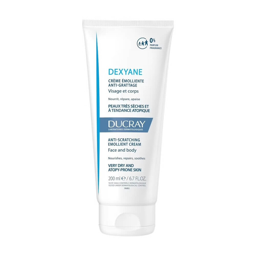 Cumpără Ducray Dexyane Cremă emolientă împotriva iritațiilor, 200 ml Ducray Dexyane Cremă emolientă împotriva iritațiilor, 200 ml