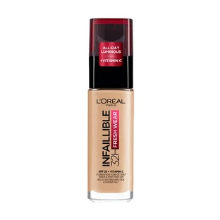 L Oreal Paris Infallible 32H Fresh Wear Foundation Langhoudende gezichtsfoundation 120 Vanille, 30 ml
