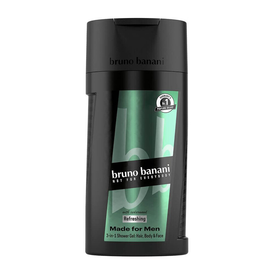 Winkel op Bruno Banani, Made for Men, Douchegel, 250 ml Bruno Banani, Made for Men, Douchegel, 250 ml