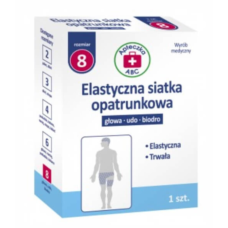 Buy ABC First Aid Kit Elastic bandage net size 8, 1 piece ABC First Aid Kit Elastic bandage net size 8, 1 piece