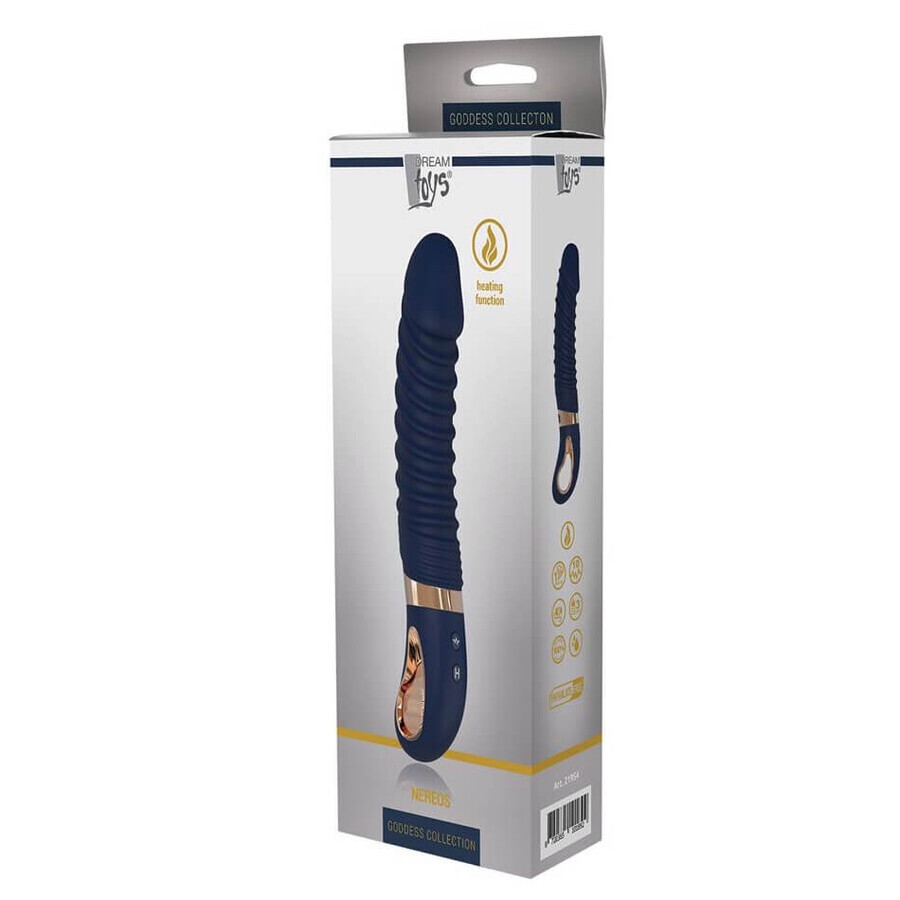 Dream Toys Goddess Collection Vibrador Nereos Ribbed