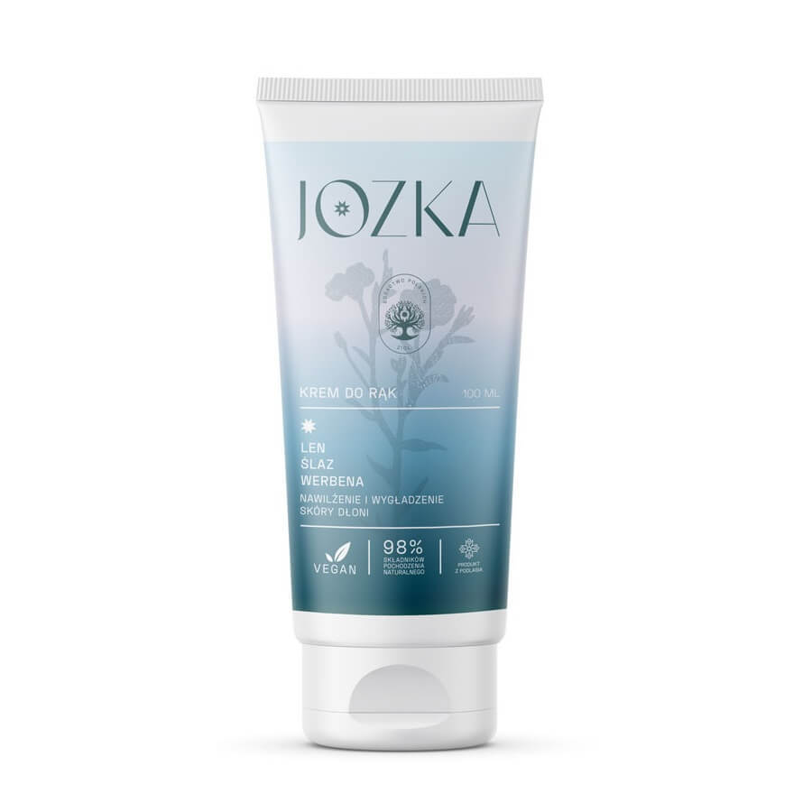 Jozka Moisturizing hand cream flax hay verbena, 100 ml
