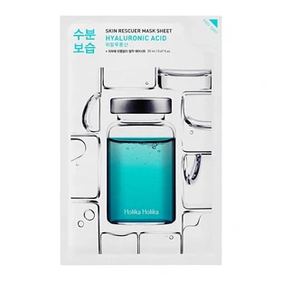 Holika Holika Skin Rescuer Masque de patch à l'acide hyaluronique, 20 ml