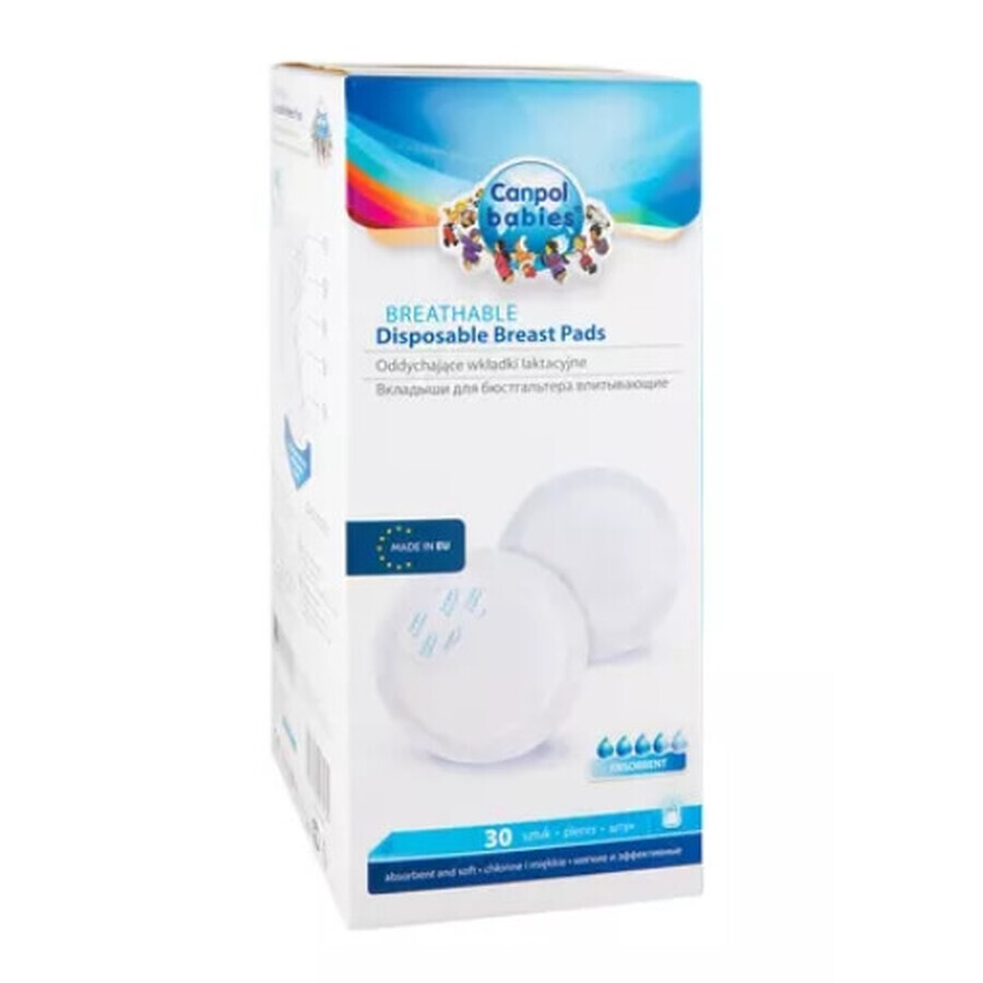 Buy Canpol Babies Breathable Lactation Pads 1/653 30 pieces Canpol Babies Breathable Lactation Pads 1/653 30 pieces