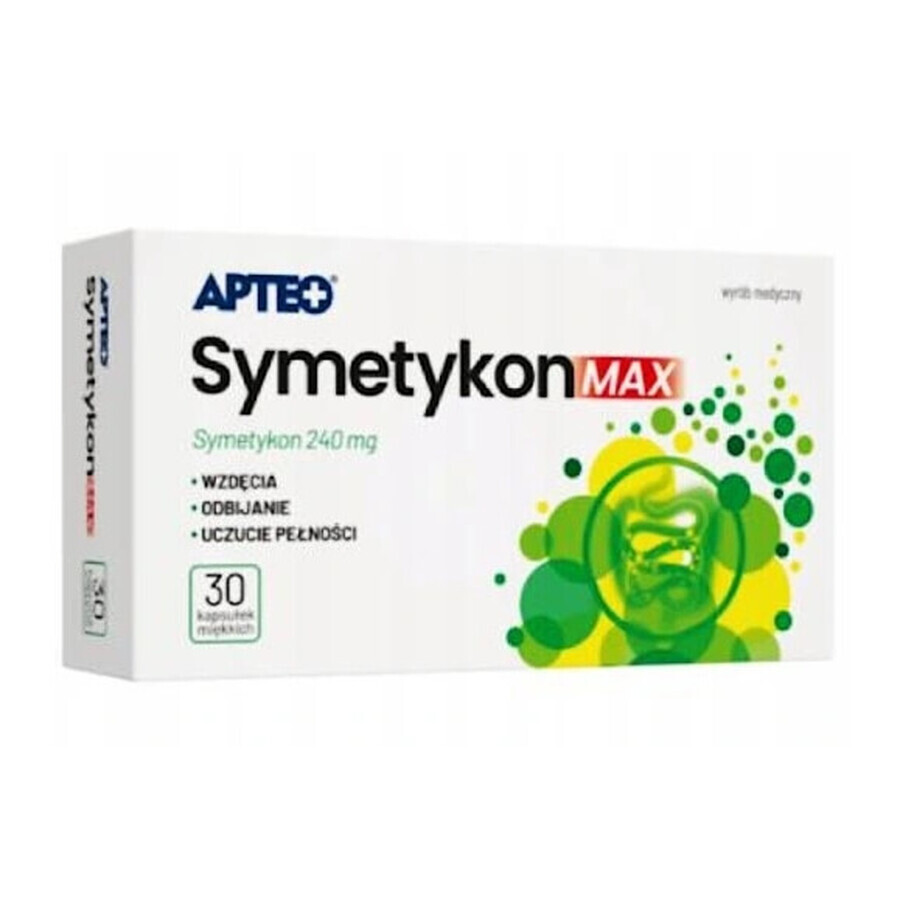 Apteo Symetykon MAX, 30 capsules