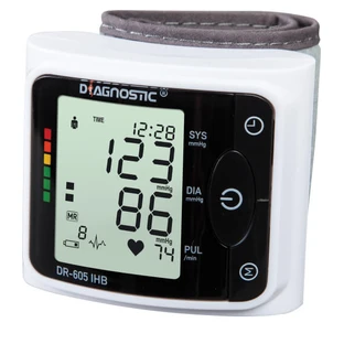 Tensiómetro de diagnóstico, DR-605 IHB, de muñeca, automático, 1 pieza