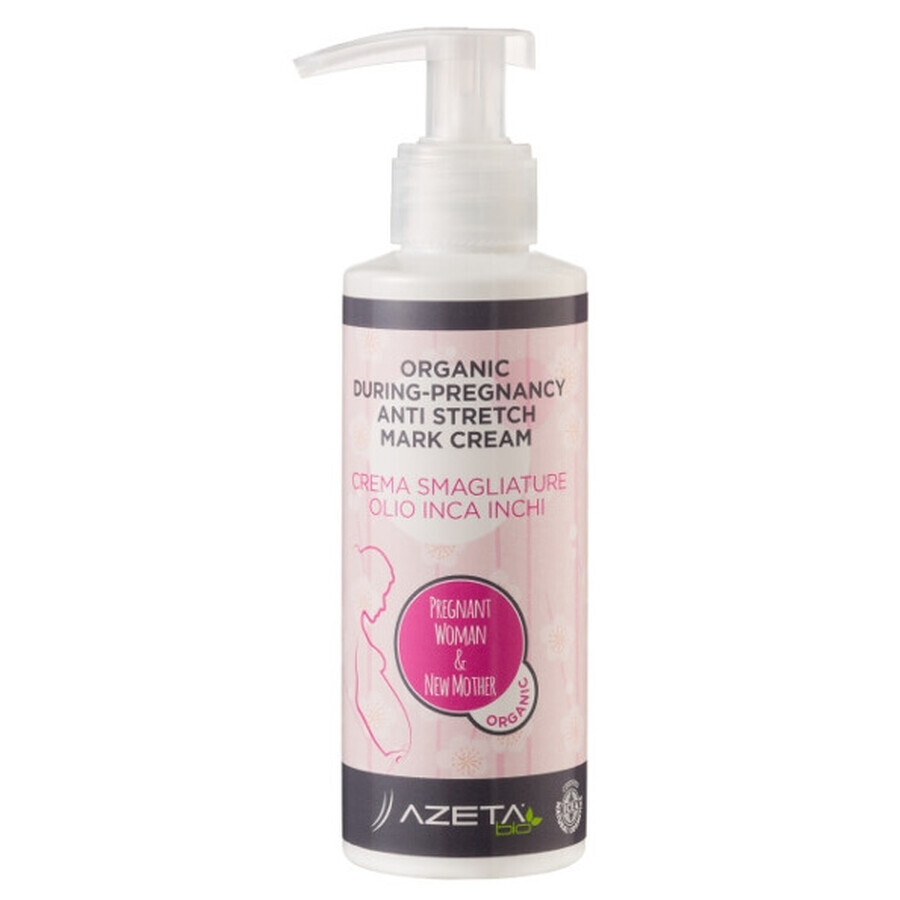 Biologische Stretch Mark Crème met Inca Inchi voor Zwangere Vrouwen, 150 ml
