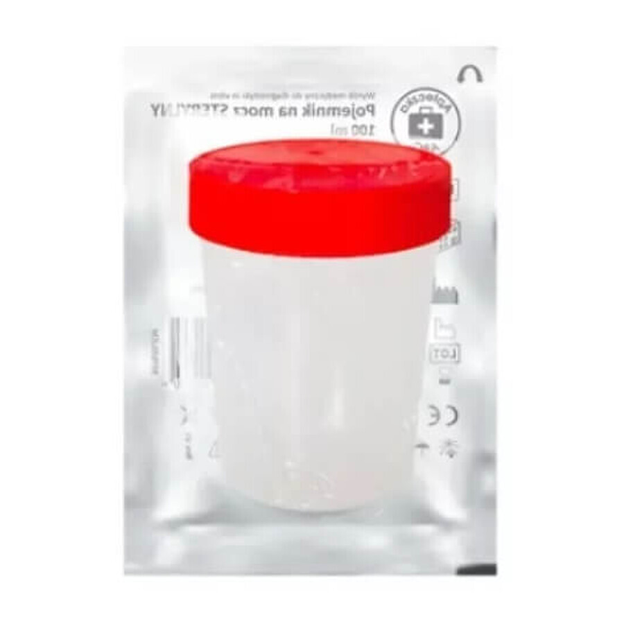 First Aid Kit ABC Urine container 100 ml sterile, 1 piece