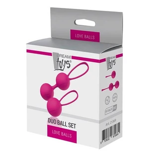 Dream Toys Bolas de Placer amp; Huevos Duo Ball Set Bolas de Geisha