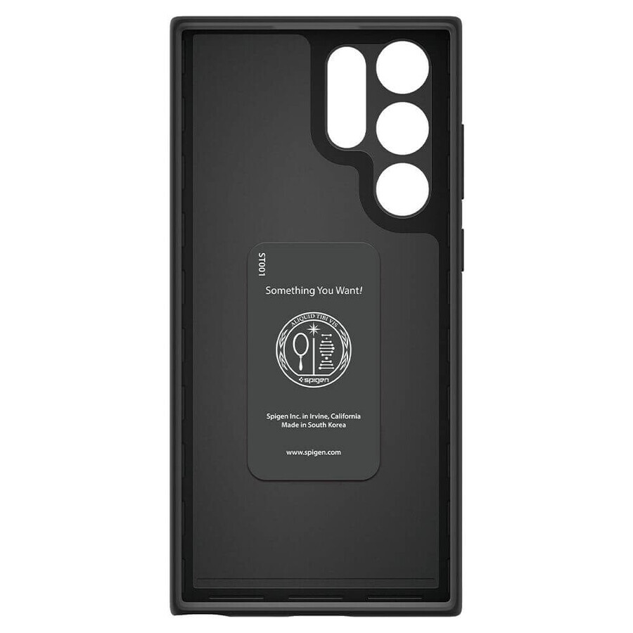 Spigen Thin Fit case for Samsung Galaxy S22 Ultra - black