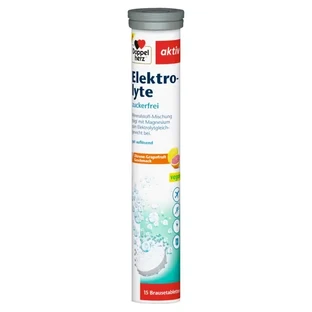 Doppelherz aktiv Elektrolyte Brausetabletten Zuckerfrei, 15 Brausetabletten