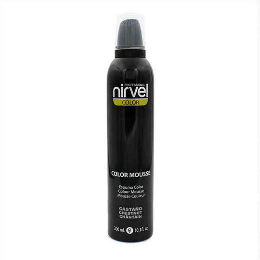 Buy Semi-permanent Colourant Nirvel Color Mousse Brown (300 ml) Semi-permanent Colourant Nirvel Color Mousse Brown (300 ml)
