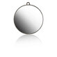 Mirror Xanitalia Black With handles (&#248; 29 cm)