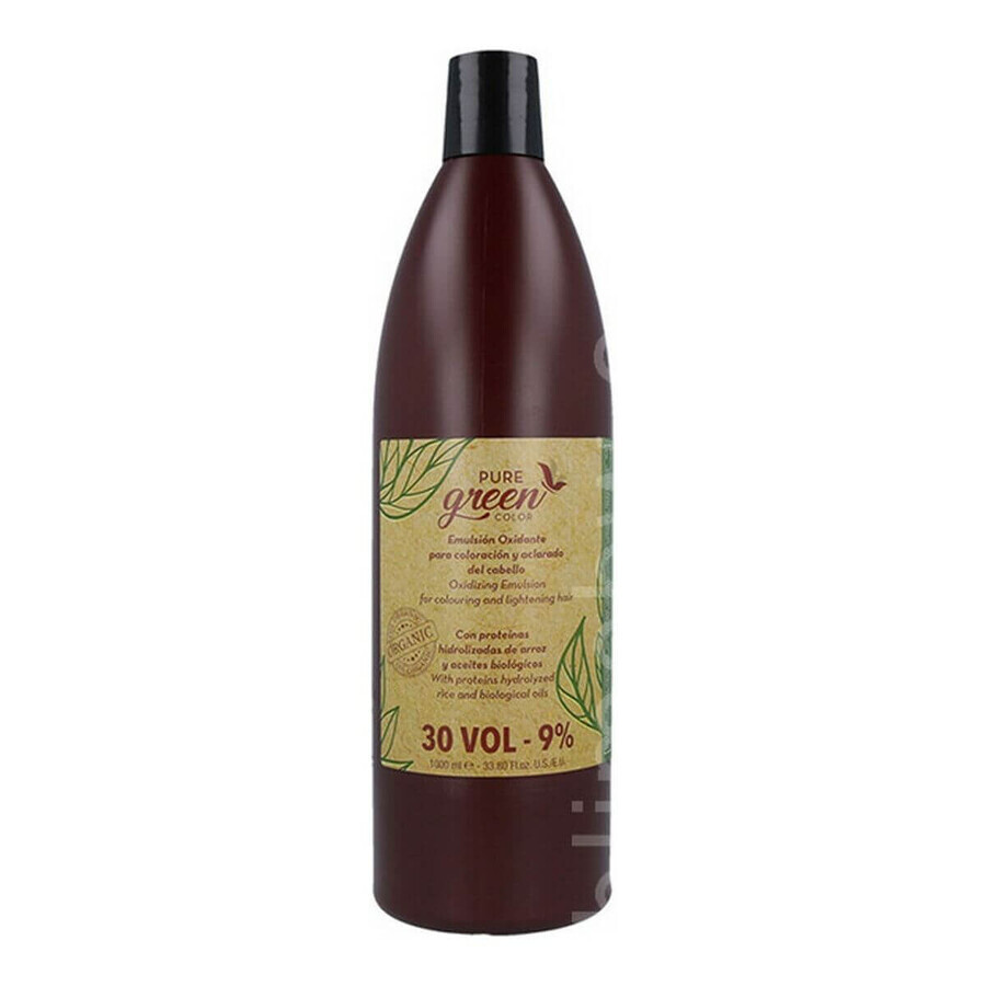 Oxiderende Haarverzorging Emulsion Pure Green Green Emulsión 30 Vol 9 % (1000 ml)
