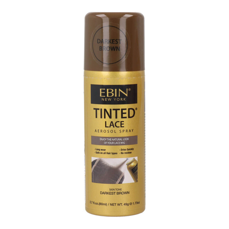 Acquista Tintura per parrucca Ebin New York Darkest Brown 80 ml Tintura per parrucca Ebin New York Darkest Brown 80 ml