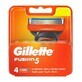 Gillette Fusion5 Vervangende scheermesjes, 4 stuks