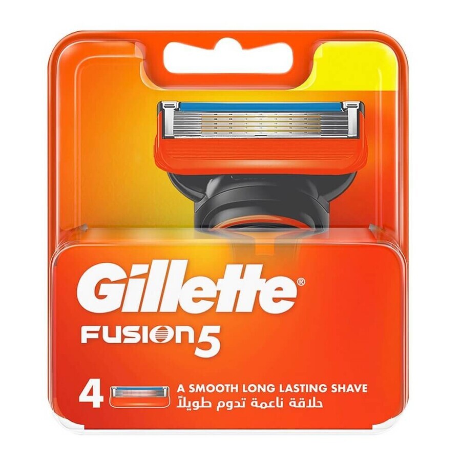 Buy Gillette Fusion5 Replacement razor blades, 4 pieces Gillette Fusion5 Replacement razor blades, 4 pieces