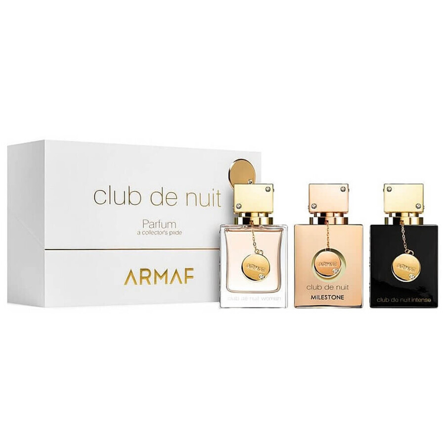 Armaf Club de Nuit Parfum a Collector's Pride Eau de Parfum Set, 3 x 30 ml