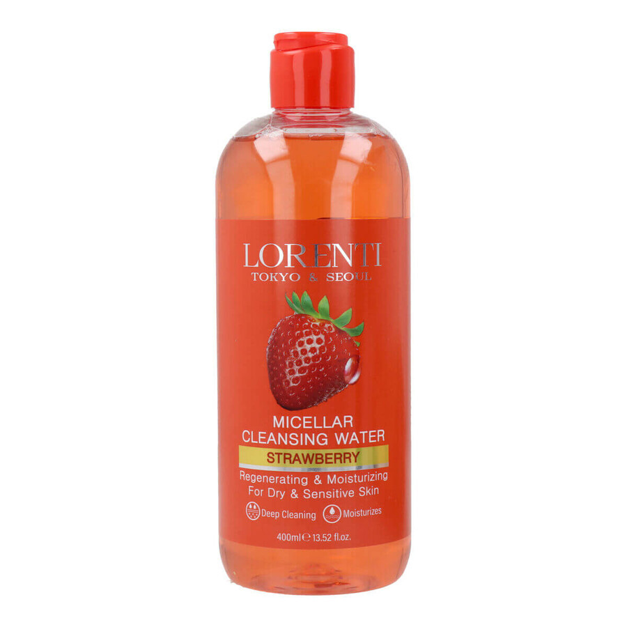 Boutique Eau micellaire Lorenti Makeup Remover Strawberry 400 ml Eau micellaire Lorenti Makeup Remover Strawberry 400 ml