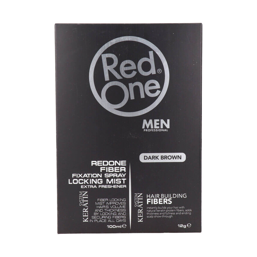 Buy Hair Texturiser Red One Hair Fiber Topic Set Brown 100 ml Hair Texturiser Red One Hair Fiber Topic Set Brown 100 ml