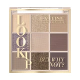 Eveline Cosmetics Look Up Paleta de 9 sombras de ojos But Why Not, 10,8 g
