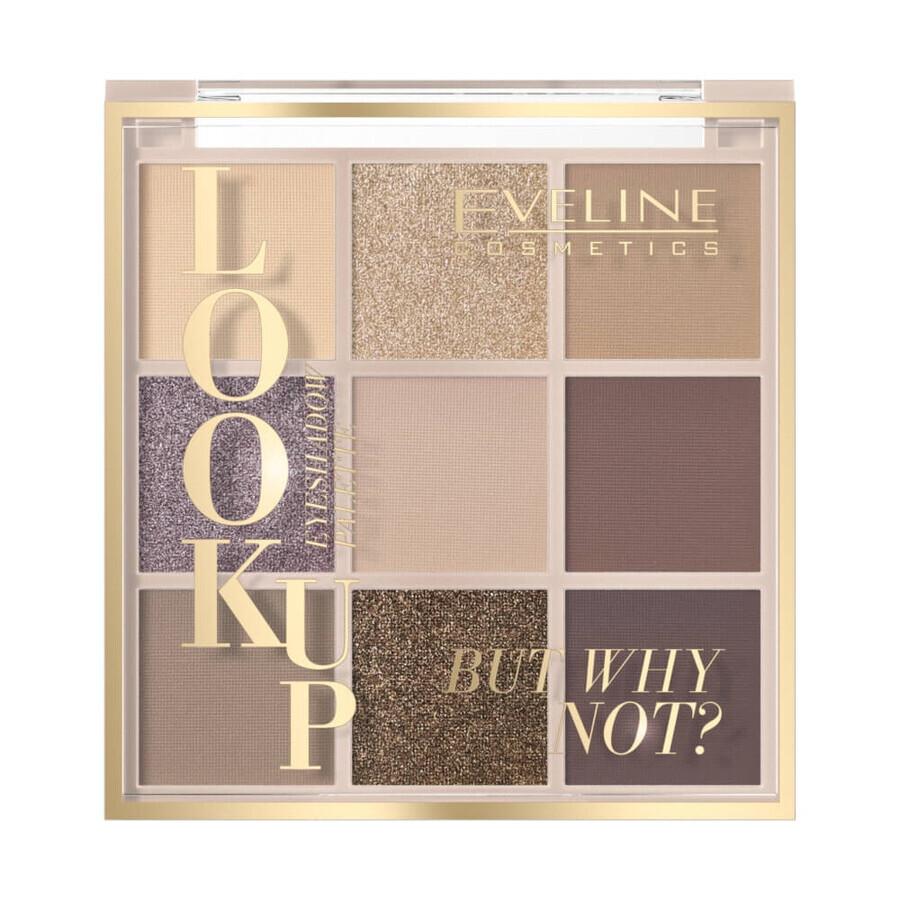 Acquista Eveline Cosmetics Look Up Palette di 9 ombretti But Why Not, 10,8 g Eveline Cosmetics Look Up Palette di 9 ombretti But Why Not, 10,8 g