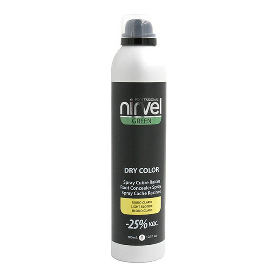 Spray Copri Capelli Brizzolati Green Dry Color Nirvel NG6640 Biondo Chiaro (300 ml)