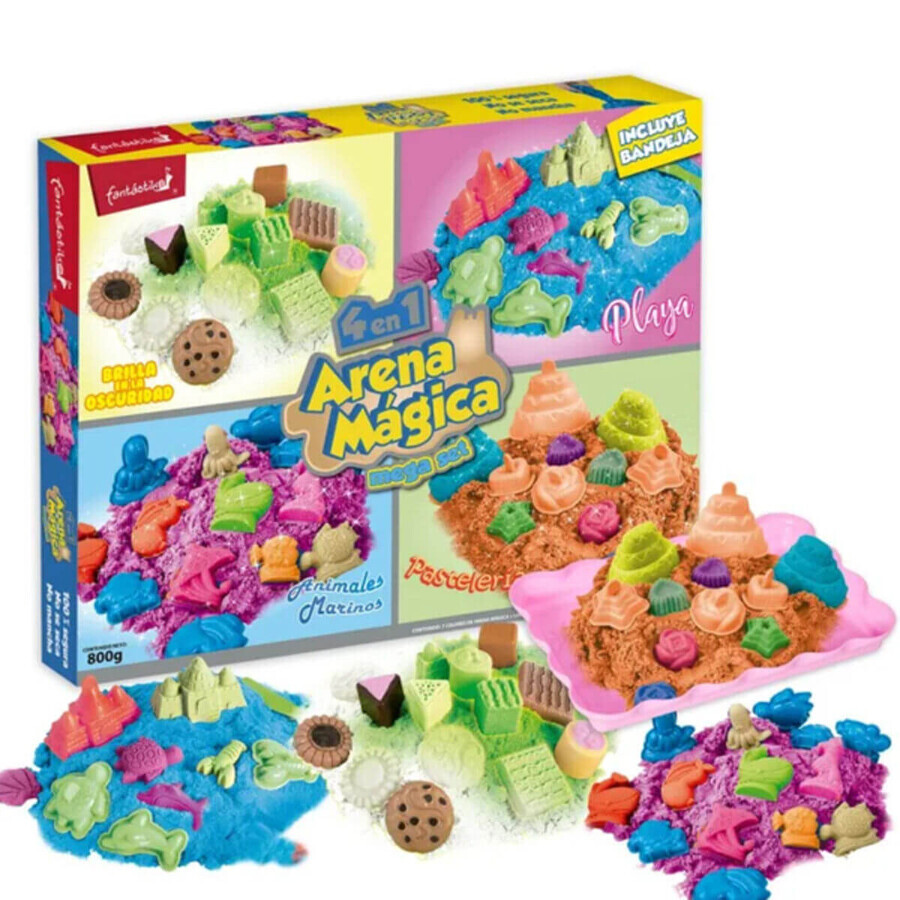 Nisip Magic 800 6 in 1 Juinsa 96874 Nisip