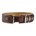 Hundehalsband Hunter Neoprene Reflect Braun Hundehalsband Hunter Neoprene Reflect Braun