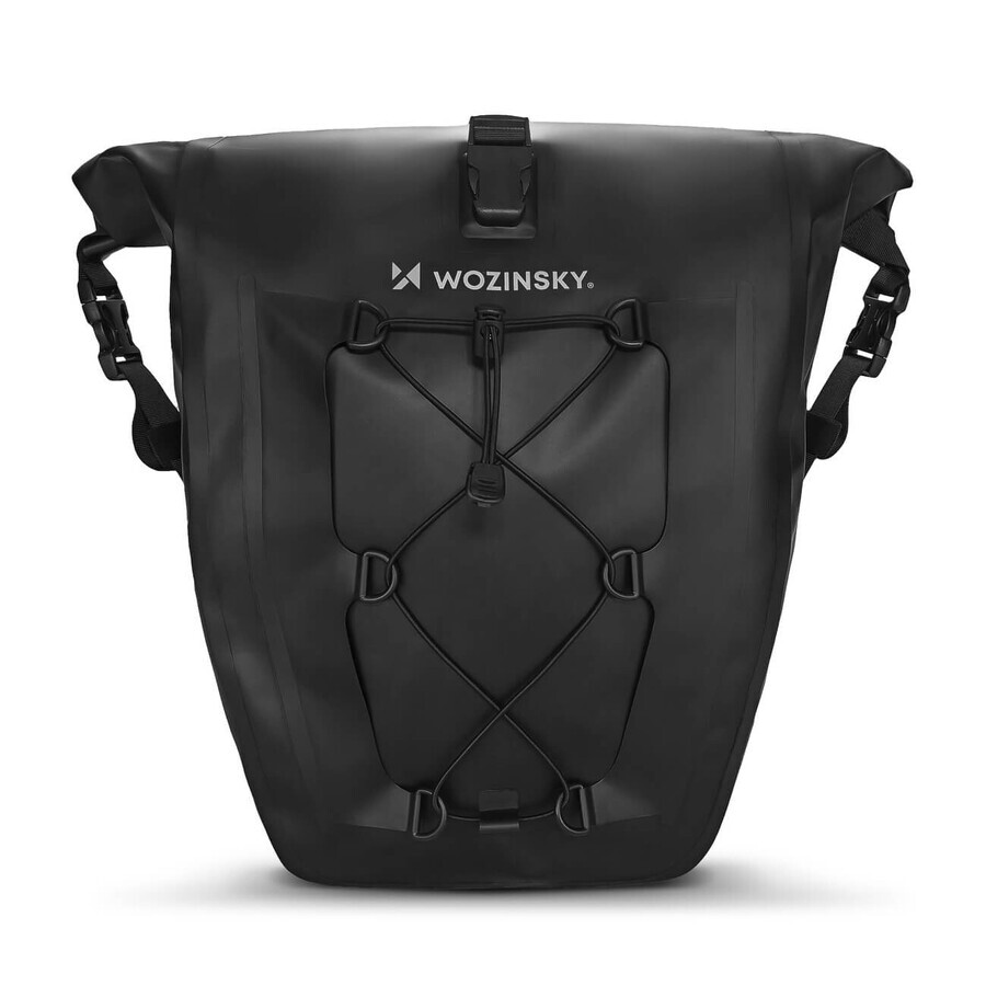 Wozinsky waterdichte fietstas 25l zwart (WBB24BK)