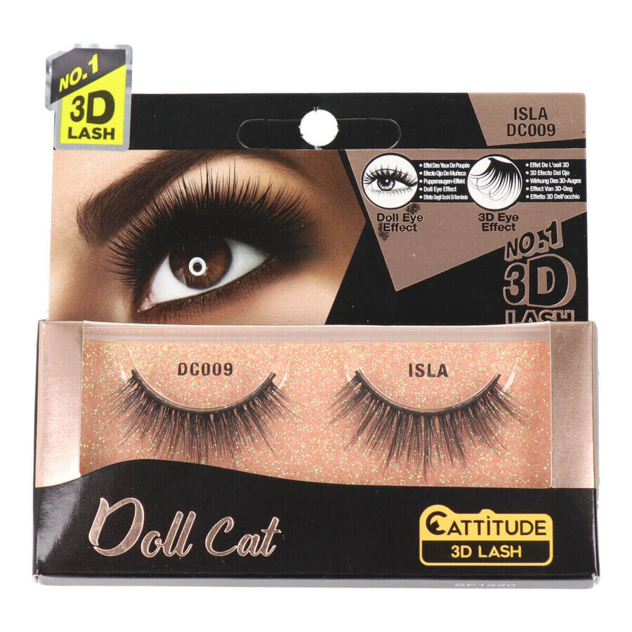 Buy False Eyelashes Ebin New York Doll Cat Isla False Eyelashes Ebin New York Doll Cat Isla