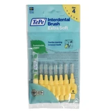 TePe Extra weiche Interdentalzahnbürsten 0,7 mm Hellgelb, 8 Stück.