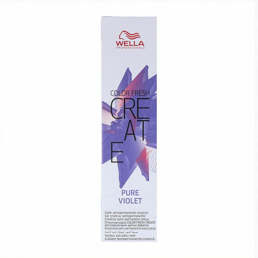 Acquista Colorazione Semipermanente Wella Fresh Create Pure Violet (60 ml) Colorazione Semipermanente Wella Fresh Create Pure Violet (60 ml)