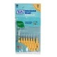 TePe Extra Zachte Interdentale Tandenborstels 0.45mm Helder Oranje, 8 stuks.