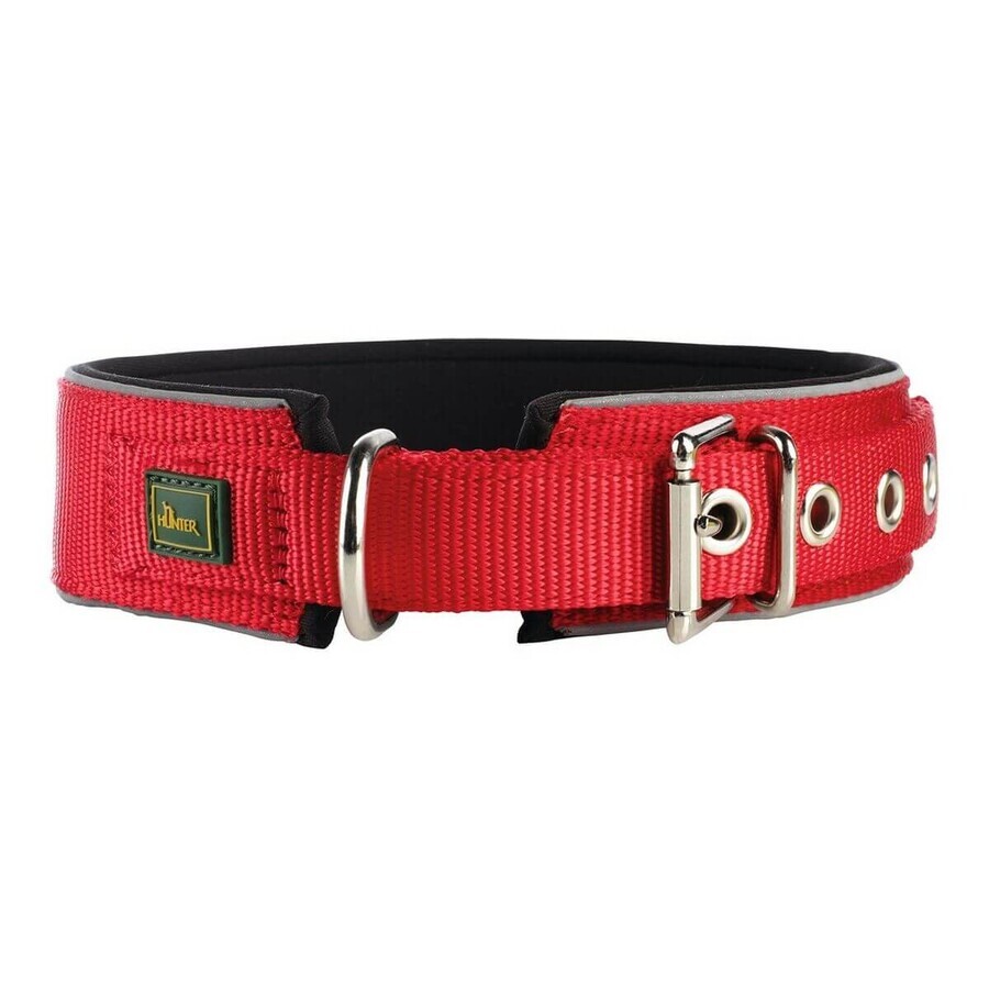 Shop Hundehalsband Hunter Neoprene Reflect Rot Hundehalsband Hunter Neoprene Reflect Rot