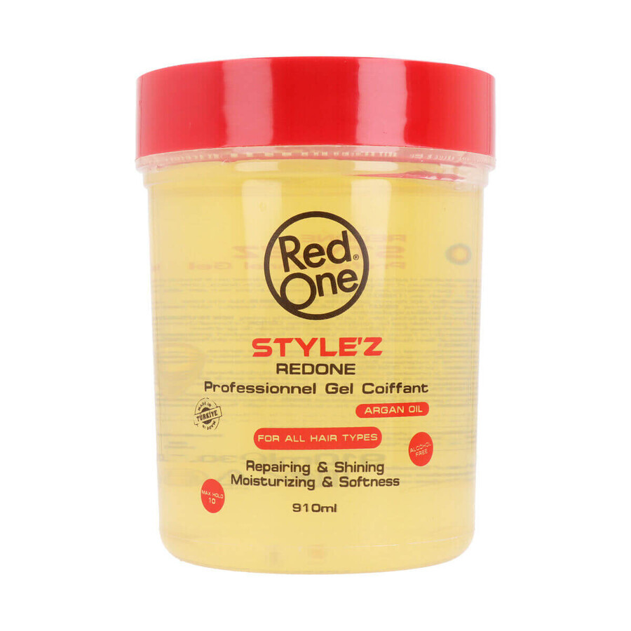 Winkel op Vormende Gel Red One Style'z Professional Hair Argan Oil 910 ml Vormende Gel Red One Style'z Professional Hair Argan Oil 910 ml