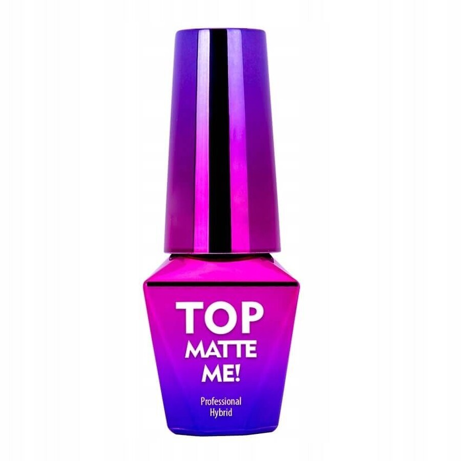 Winkel op MollyLac Top Matte Me! Matterende top voor nagels zonder wassen, 10 g MollyLac Top Matte Me! Matterende top voor nagels zonder wassen, 10 g