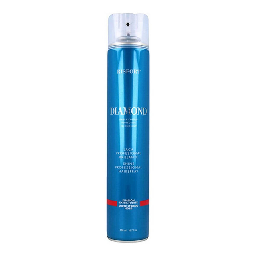Boutique Laque de fixation extra-forte Diamond Risfort 69888 (500 ml) Laque de fixation extra-forte Diamond Risfort 69888 (500 ml)