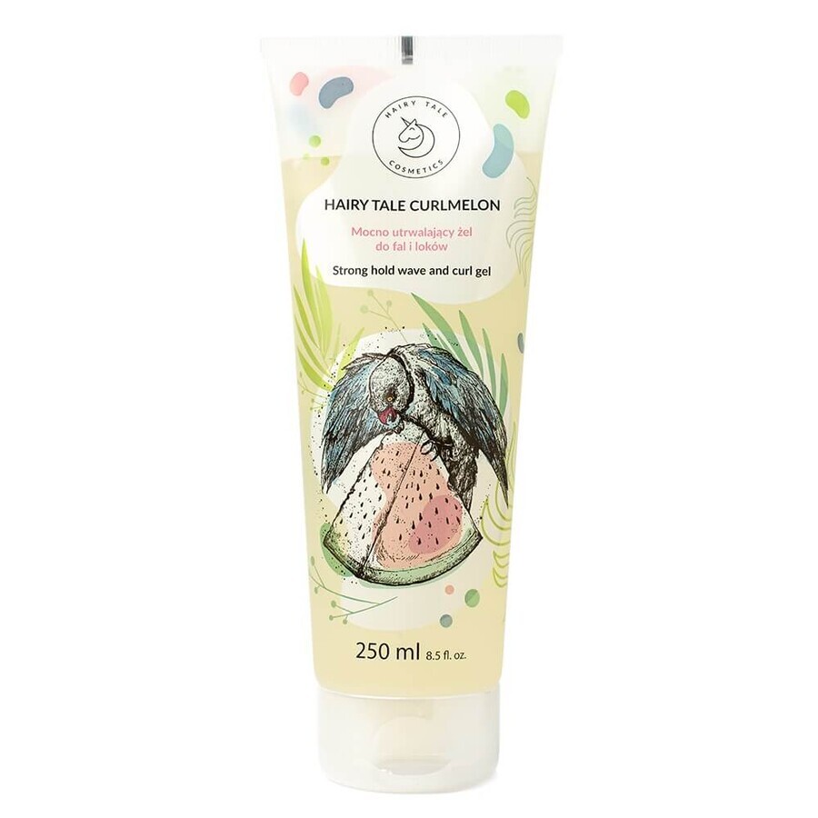 Gel reafirmante para ondas y rizos Hairy Tale Curlmelon, 250ml