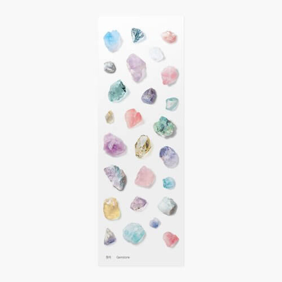 Decoratieve stickers Mineralen