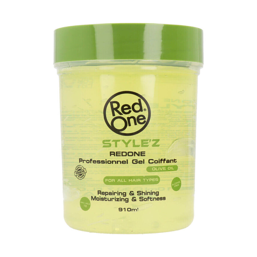 Acquista Gel Modellante Red One Style'z Professional Hair Olive Oil 910 ml Gel Modellante Red One Style'z Professional Hair Olive Oil 910 ml