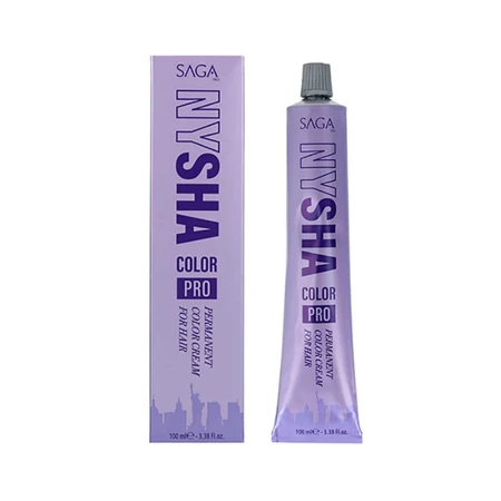 Permanent Dye Saga Nysha Color Pro Nº 10.0 (100 ml)