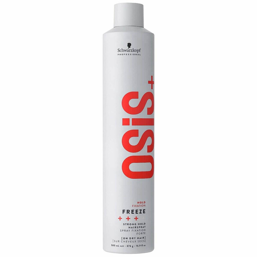 Strong Hold haarlak Schwarzkopf Osis+ Freeze 500 ml Strong Hold haarlak Schwarzkopf Osis+ Freeze 500 ml