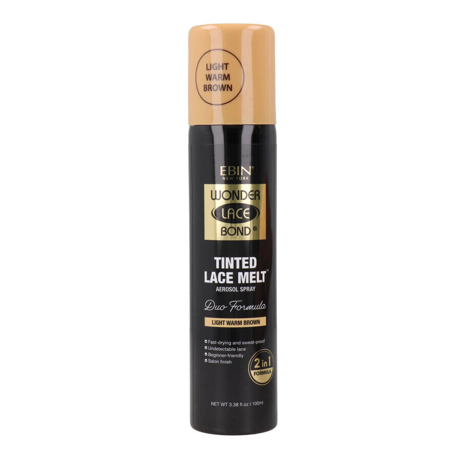 Buy Wig dye Ebin New York Tinted Lace Melt Light Warm Brown 100 ml Wig dye Ebin New York Tinted Lace Melt Light Warm Brown 100 ml