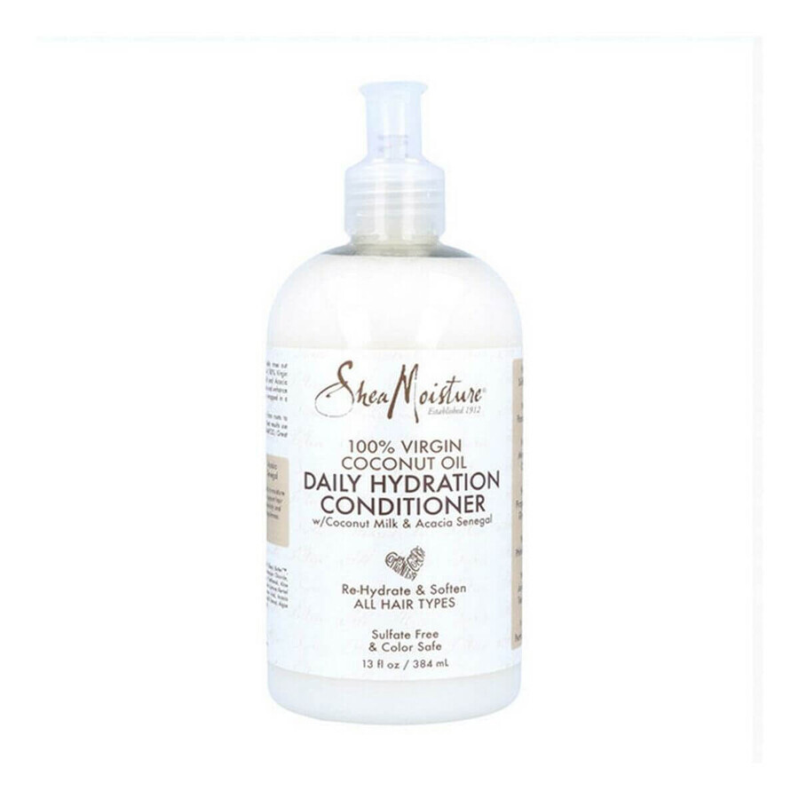 Shop Haarspülung Virgin Coconut Oil Hydration Shea Moisture (384 ml) Haarspülung Virgin Coconut Oil Hydration Shea Moisture (384 ml)