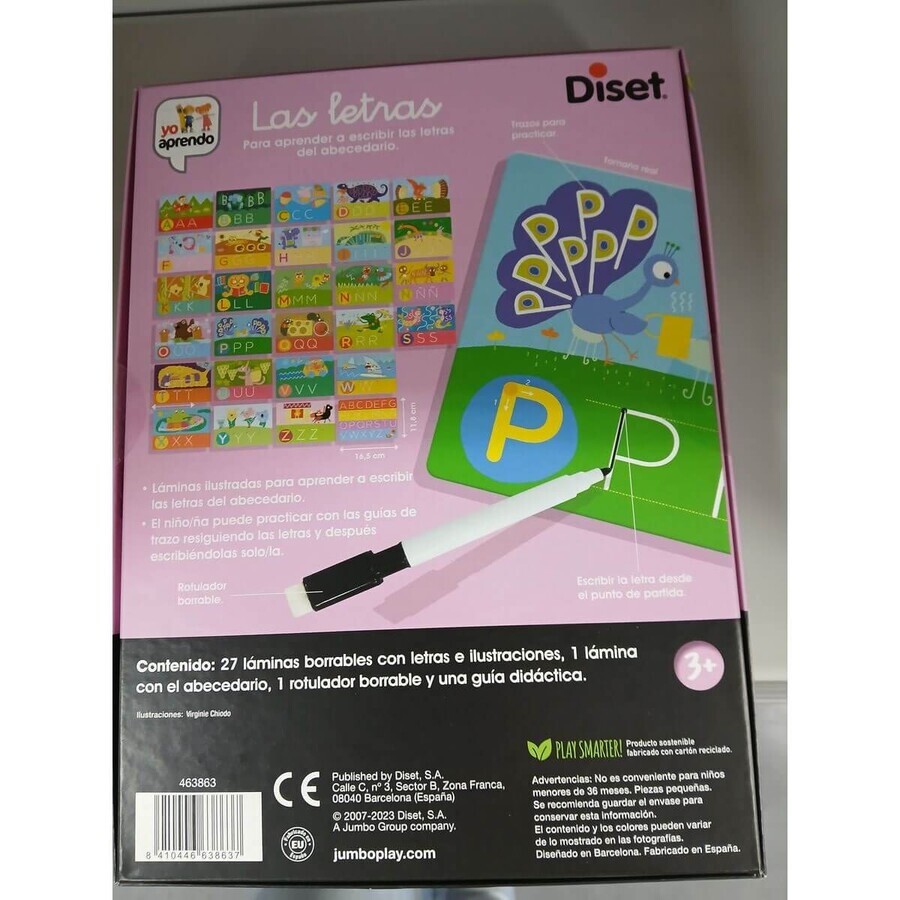 Joc Educativ Yo Aprendo Las Letras Diset 463863 (ES)