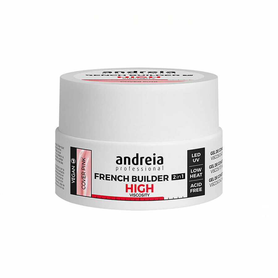 Buy Gel nail polish French Builder High Viscosity Andreia 0BGFCP22 Pink (22 g) Gel nail polish French Builder High Viscosity Andreia 0BGFCP22 Pink (22 g)