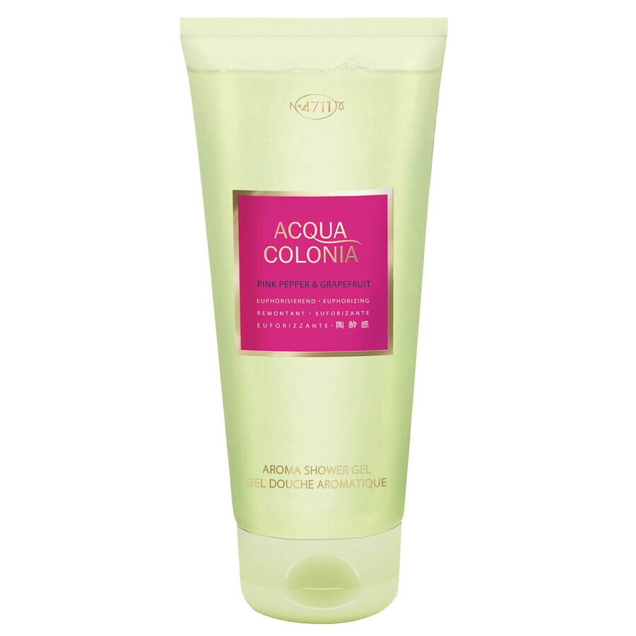 4711 Acqua Colonia Pepe Rosa e Pompelmo, Gel doccia, 200 ml