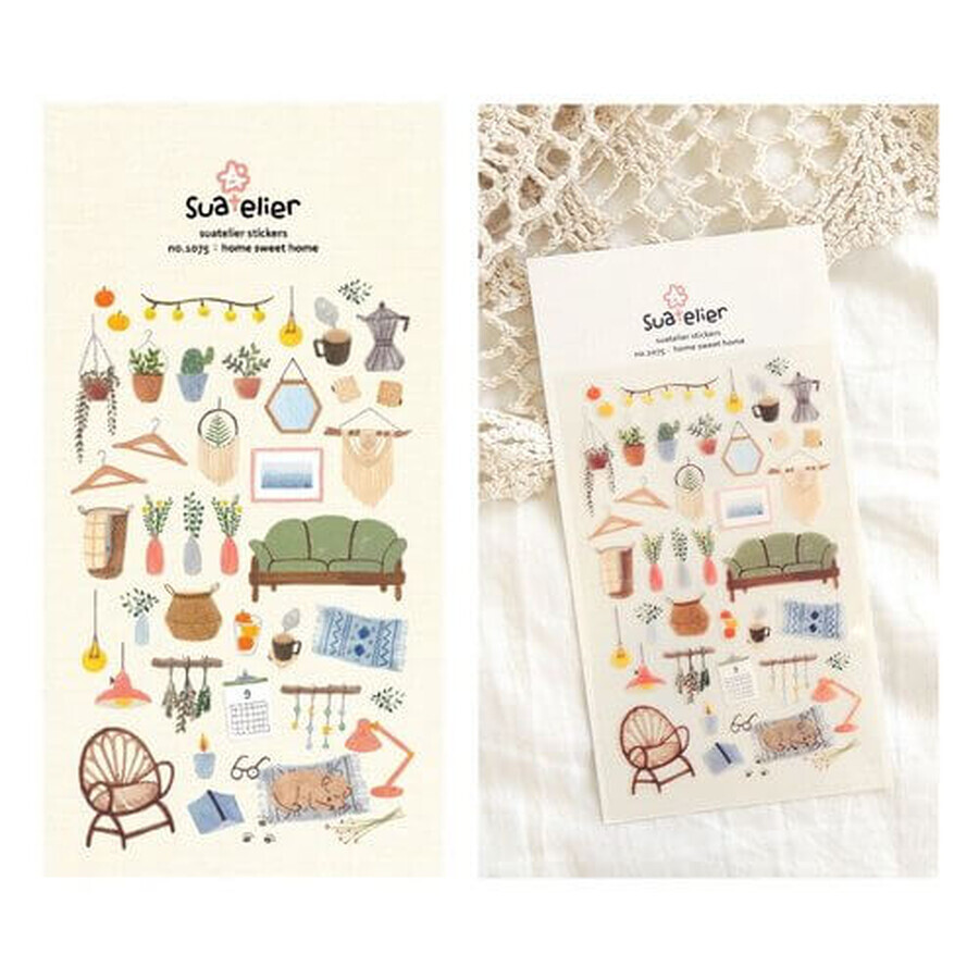 Adesivi decorativi Home Sweet Home Suatelier