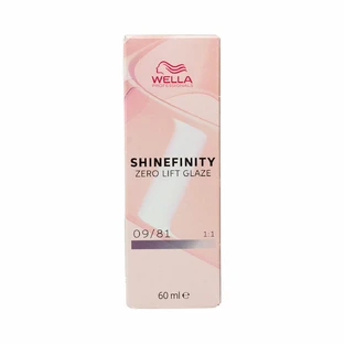 Permanente kleur Wella Shinefinity color Nº 09/81 (60 ml)